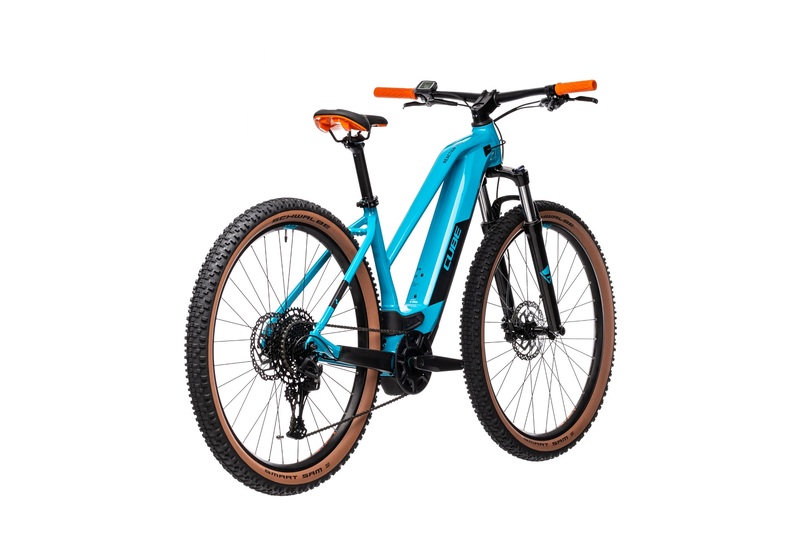 Cube horské elektrokolo REACTION HYBRID PRO petrol orange